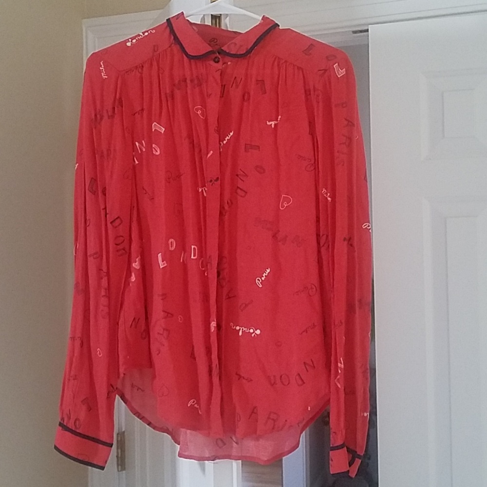 Anthropologie Maeve Blouse